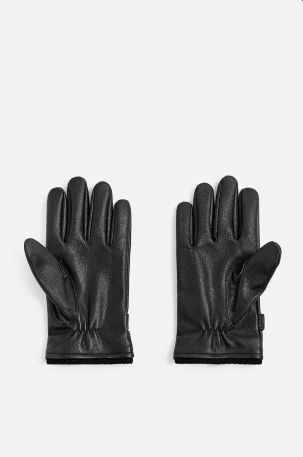 ZARA ADJUSTABLE LEATHER GLOVES - Image 3