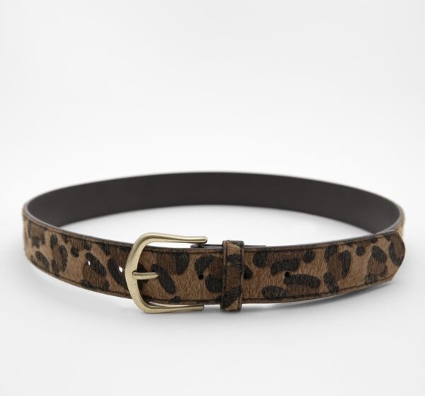 PULL&BEAR Leopar desenli kemer - Image 3