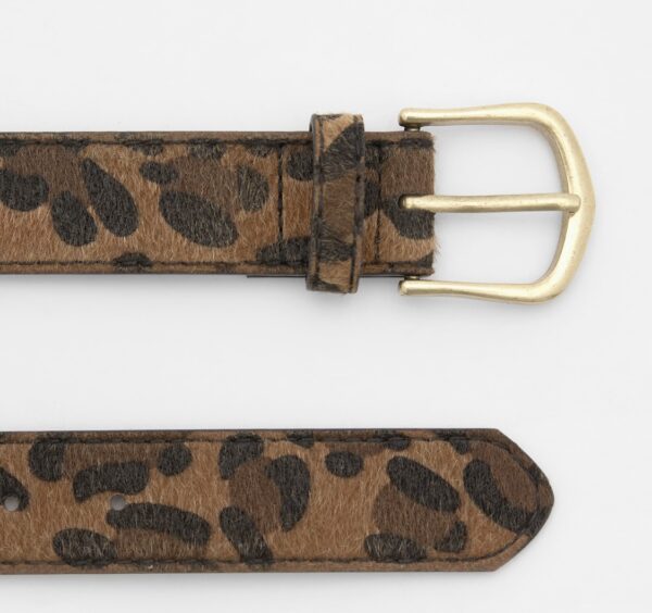PULL&BEAR Leopar desenli kemer - Image 4