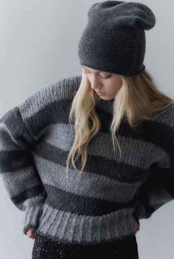 PULL&BEAR İnce triko bere - Image 9