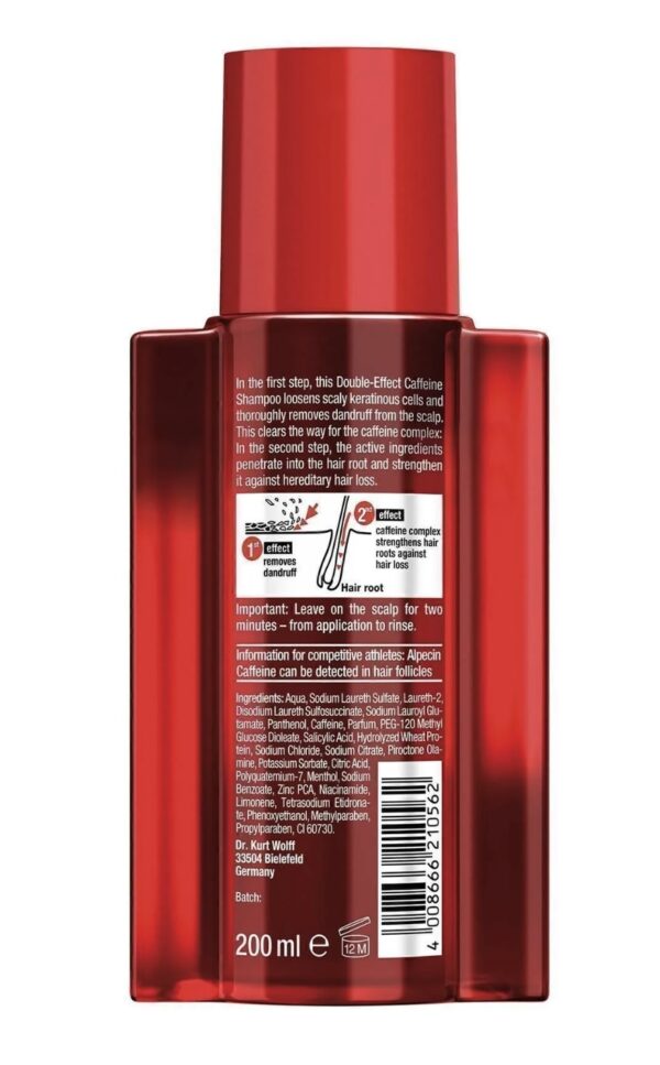 ALPECIN Kafein Içeren Dökülme Ve Kepek Karşıtı Şampuan 200ml - Image 3